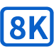 Support 8K Video